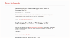 Desktop Screenshot of ethanmccreadie.com