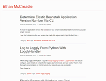 Tablet Screenshot of ethanmccreadie.com